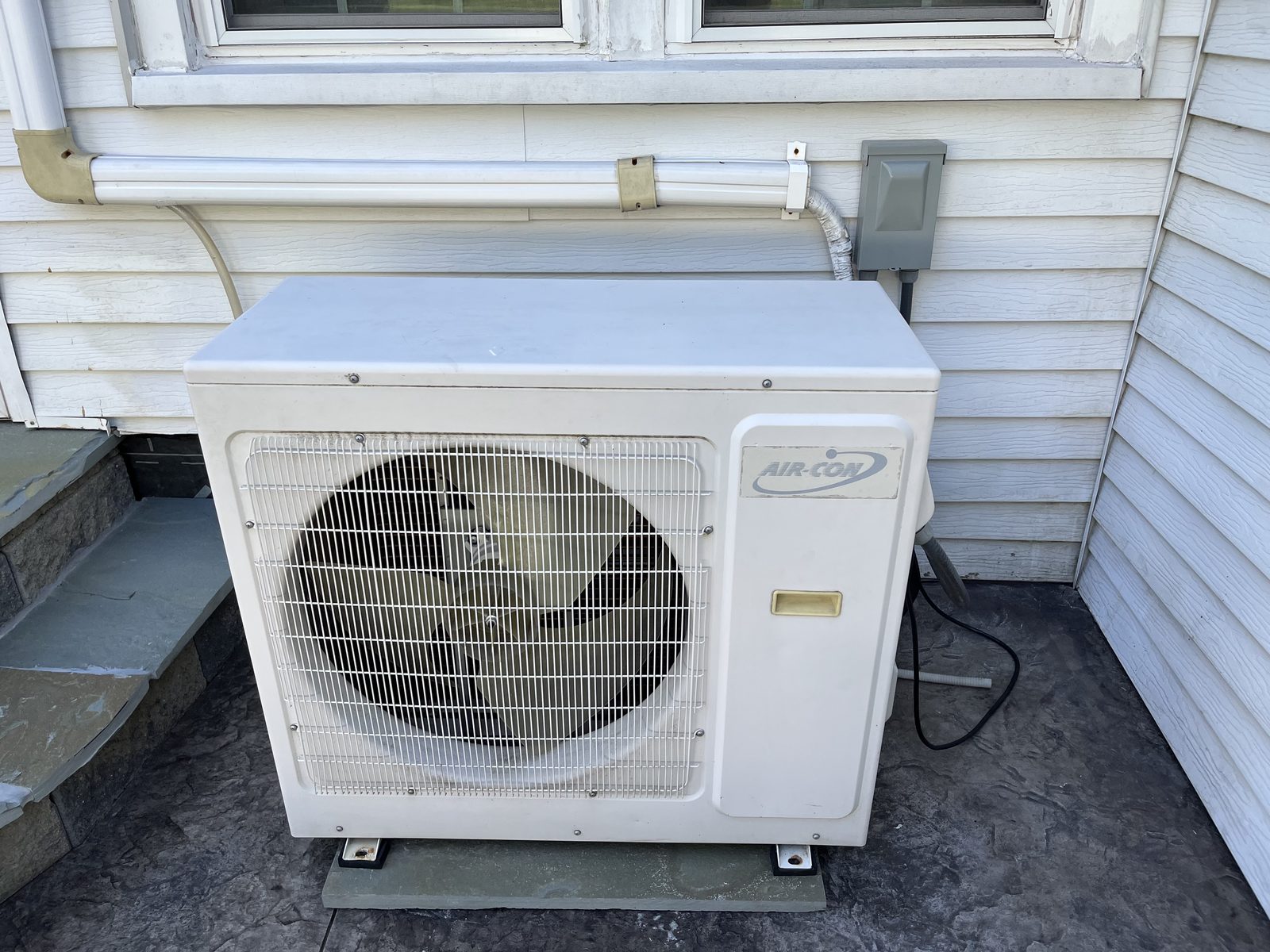 Ductless mini-split installation